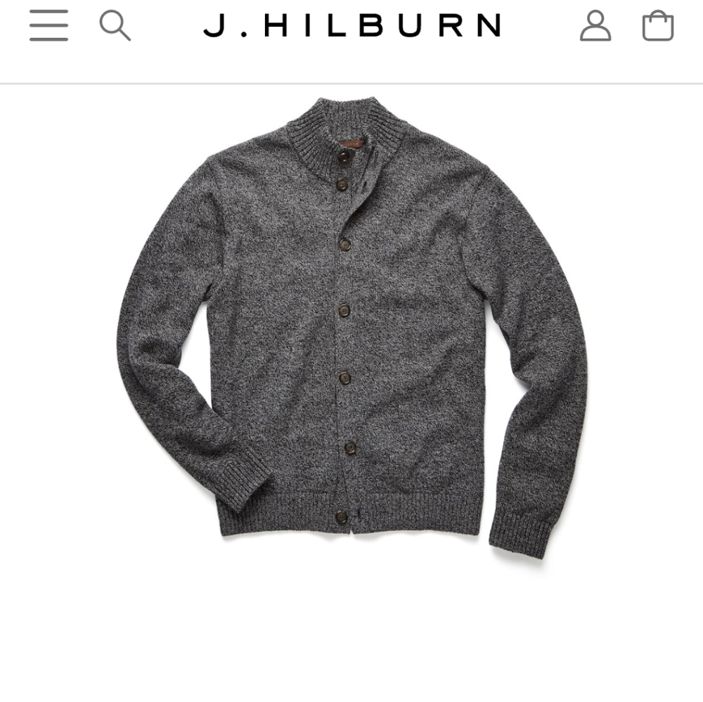 Sold - J. Hilburn Sweater Cardigan - Picture 5 of 5